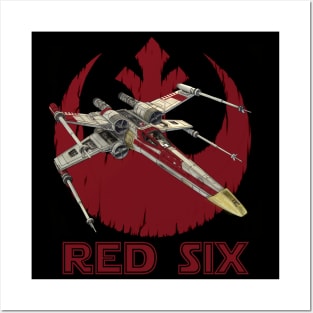 RED SIX Posters and Art